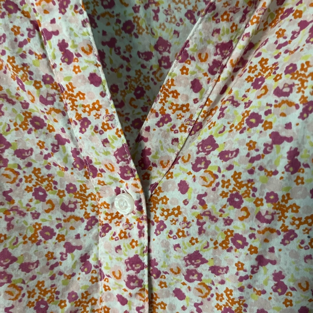 Riders by Lee short sleeve cotton blouse